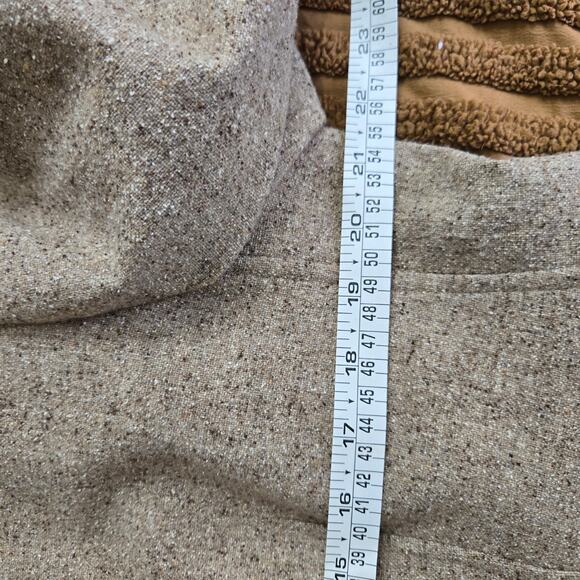 LL Bean Womens Equestrian Country Old Money Wool Silk Mottled Tweed Jacket LP - Picture 9 of 12